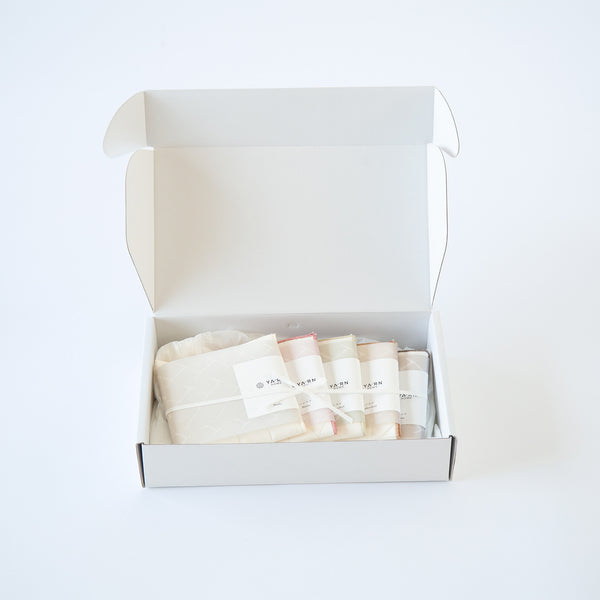 【GIFT BOX】ハンカチ 5色セット