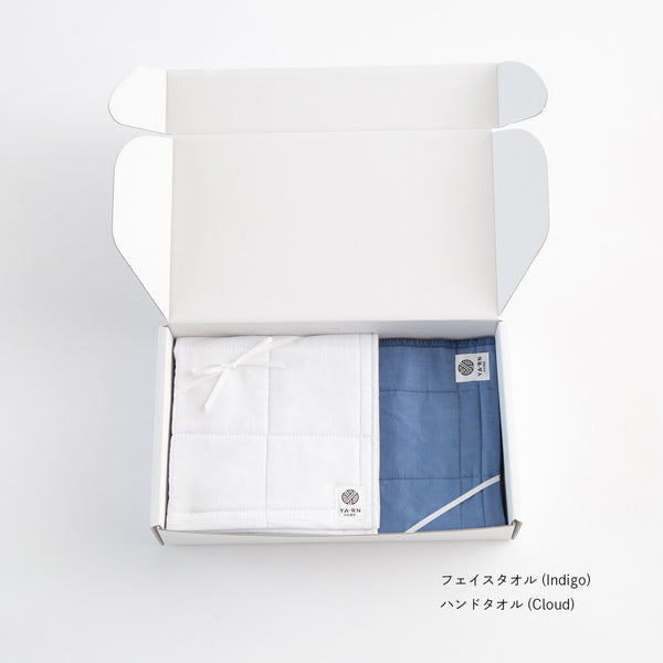 【GIFT BOX】UKIHA  フェイスタオル / ハンドタオル セット