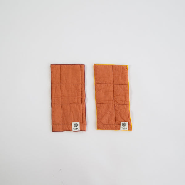 UKIHA ハンカチ ハーフ 2枚セット (Plum)