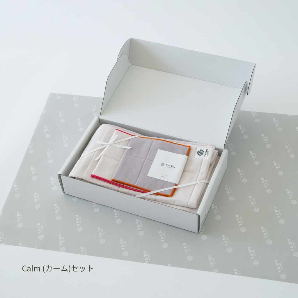 YARN HOME/ギフトボックス/ハンカチ/フェイスタオル/ガーゼ/パシーマ