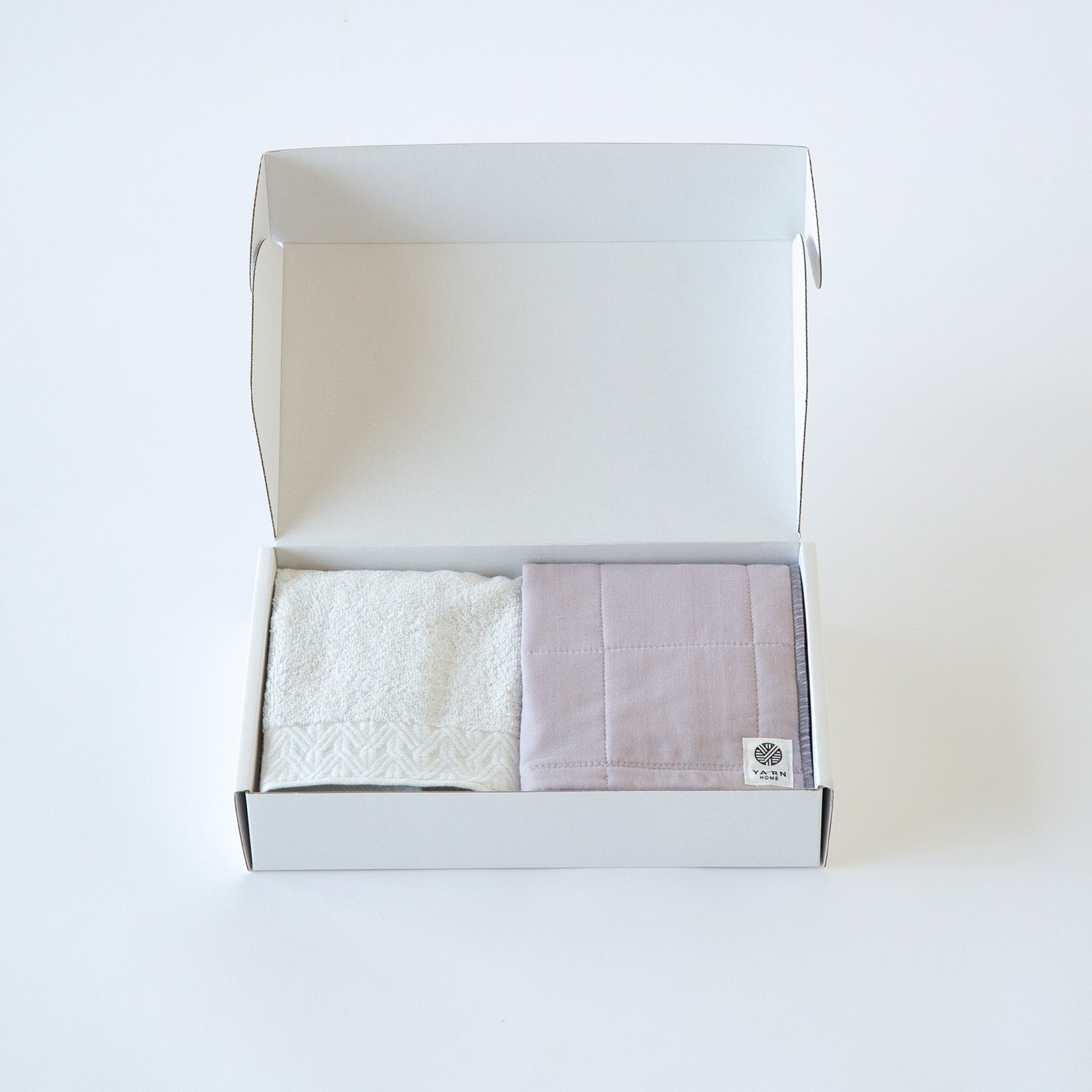 YARN HOME/ギフトボックス/タオル/ガーゼ/パシーマ/吸水速乾/UKIHA/IYO