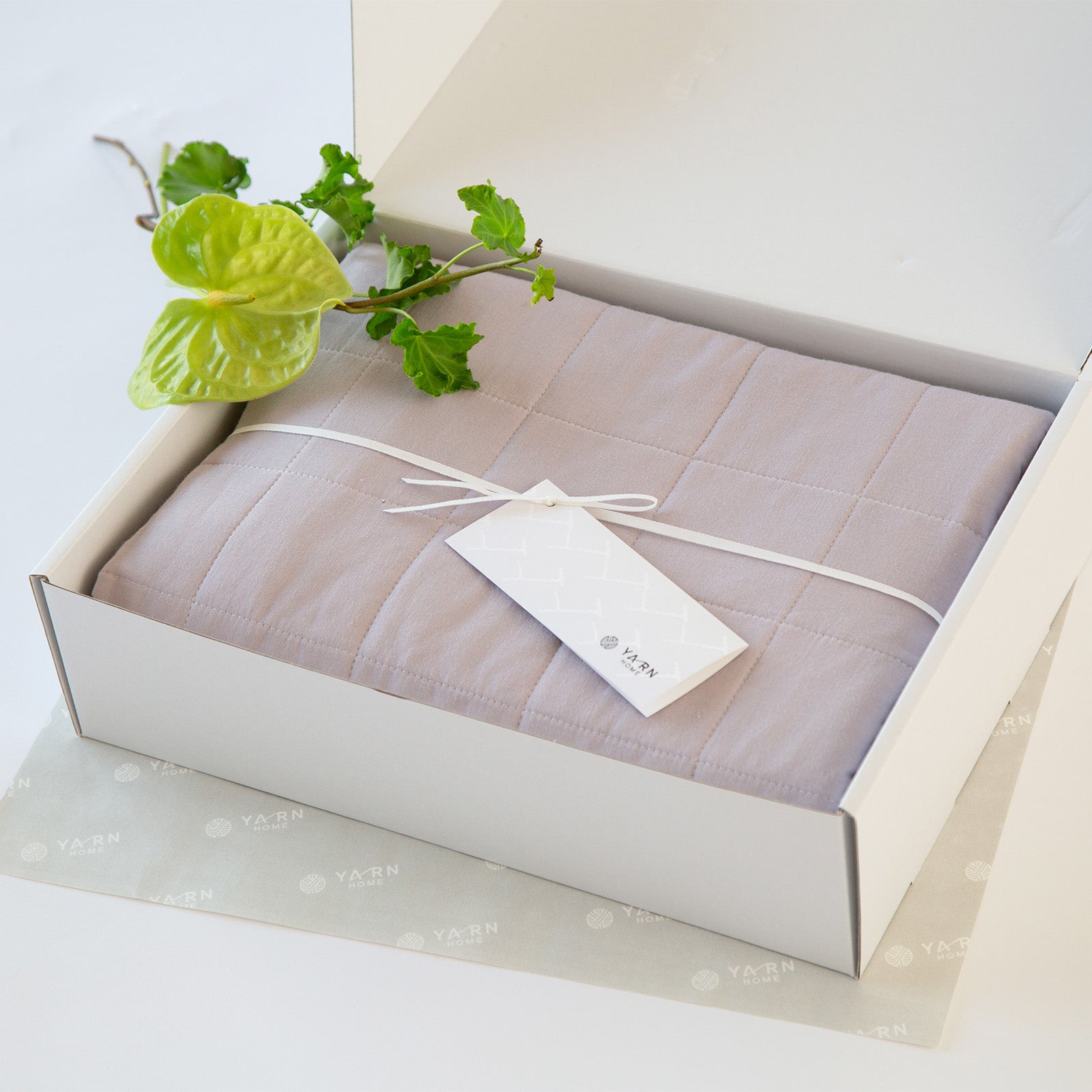 YARN HOME/ギフトボックス/ブランケット/肌掛け/ガーゼ/パシーマ/吸水