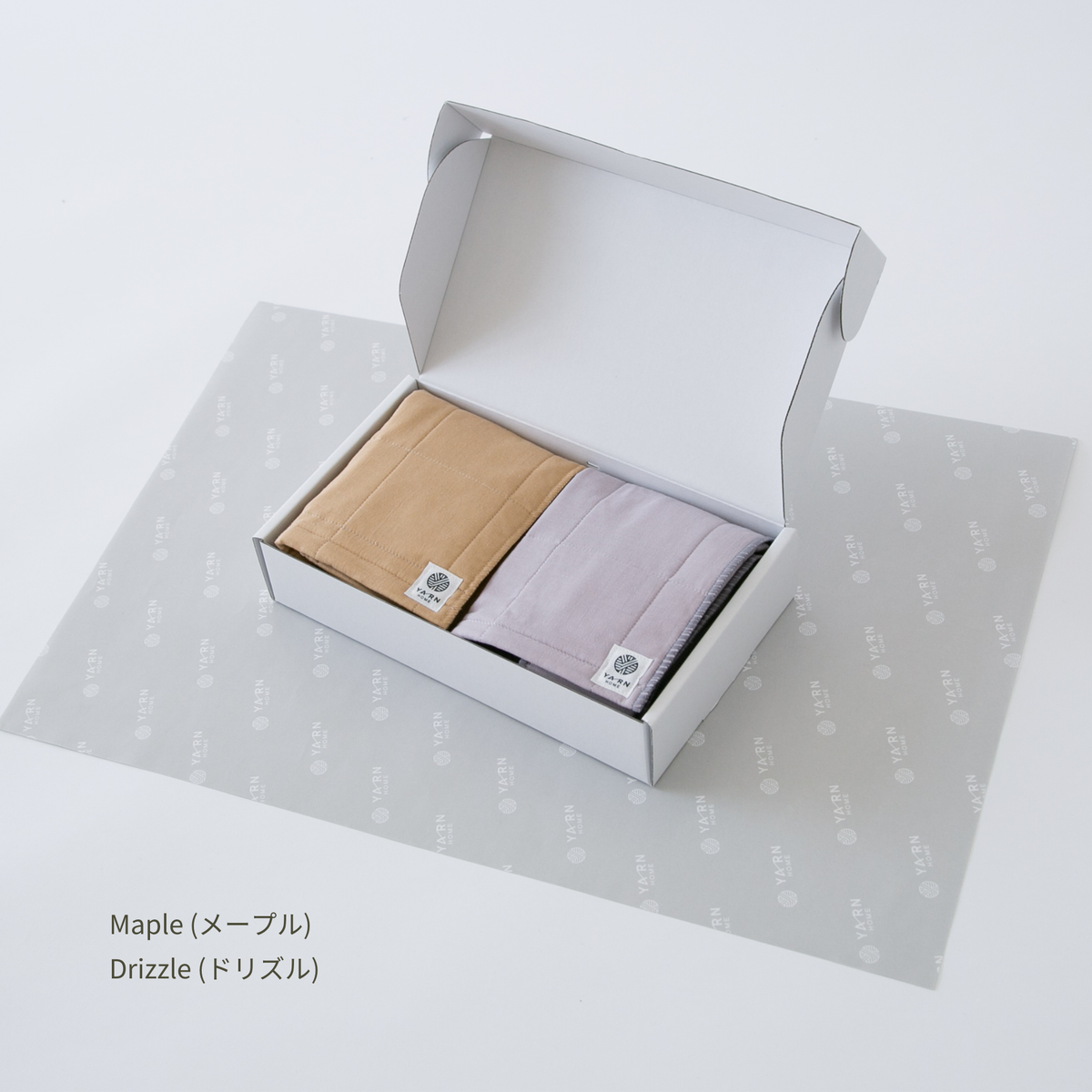 【GIFT BOX】UKIHA  フェイスタオル ２枚セット