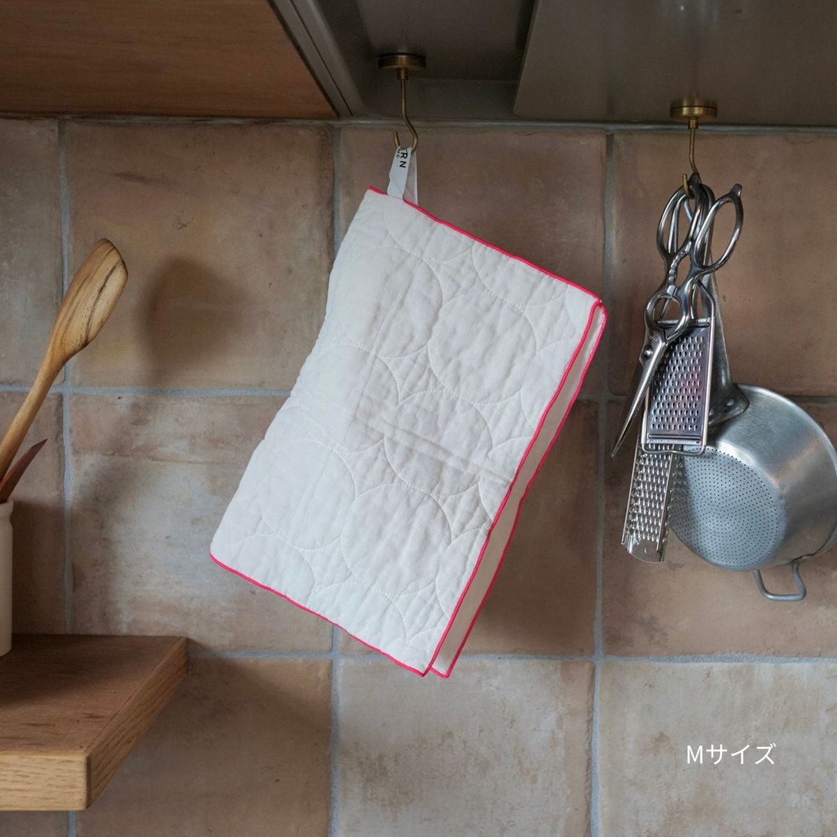 KITCHEN ふきん pink