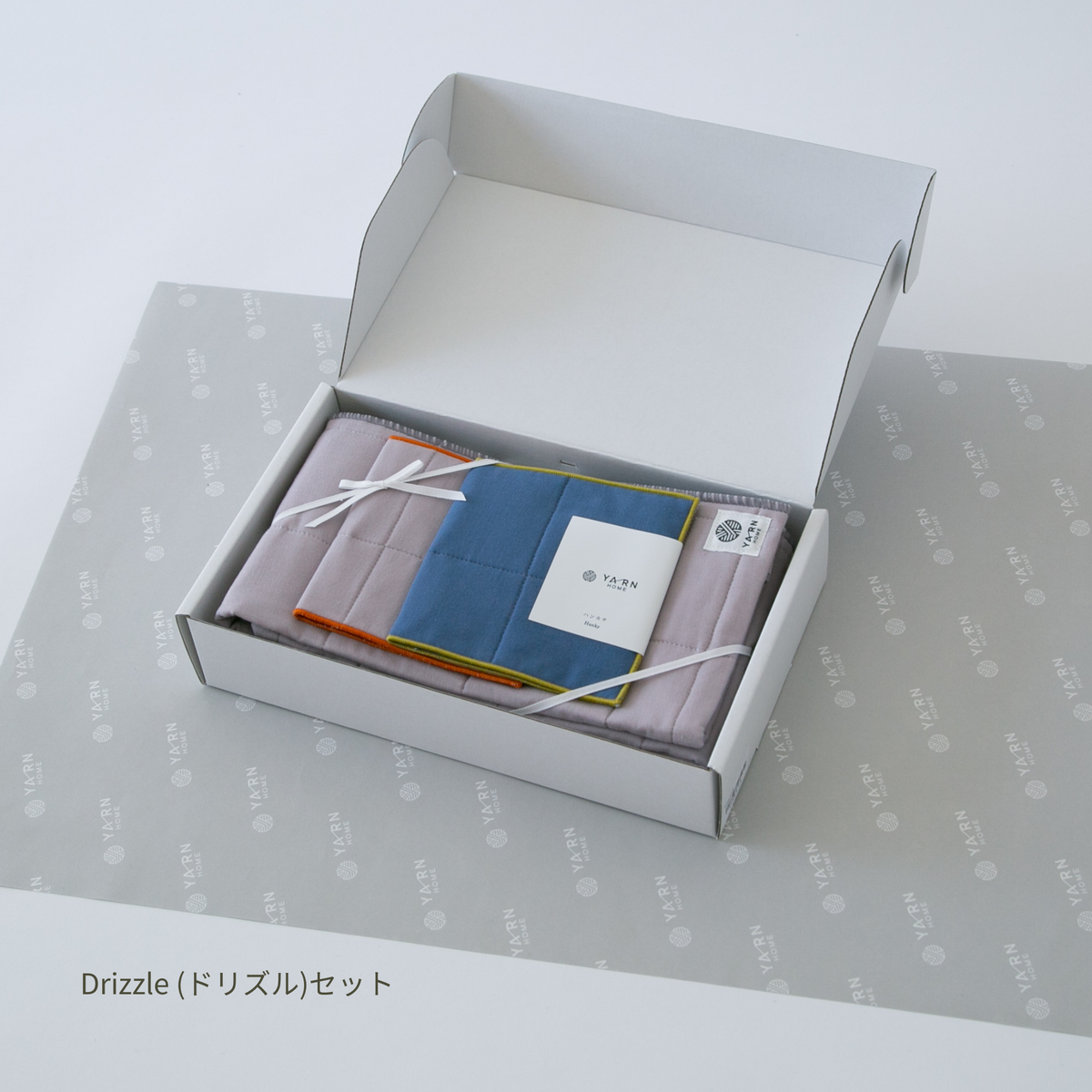 【GIFT BOX】UKIHA フェイスタオル / ハンカチ ハーフセット