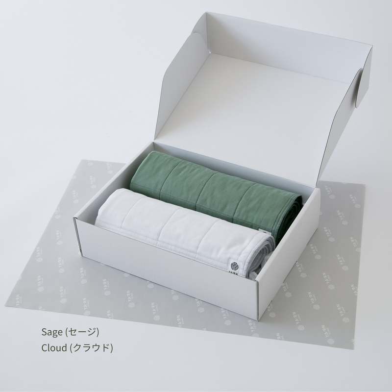 【GIFT BOX】UKIHA バスタオル ２枚セット