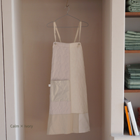 パッチワークエプロン　3sun × Another YARN HOME