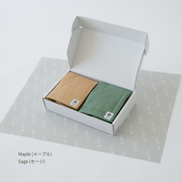 【GIFT BOX】UKIHA  フェイスタオル ２枚セット