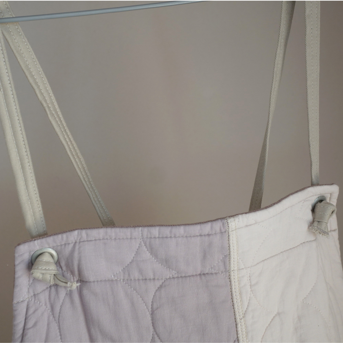 パッチワークエプロン　3sun × Another YARN HOME