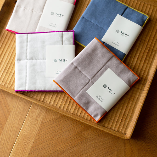 【GIFT BOX】UKIHA  ハンカチ ハーフ4枚セット