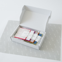 【GIFT BOX】UKIHA  ハンカチ ハーフ4枚セット